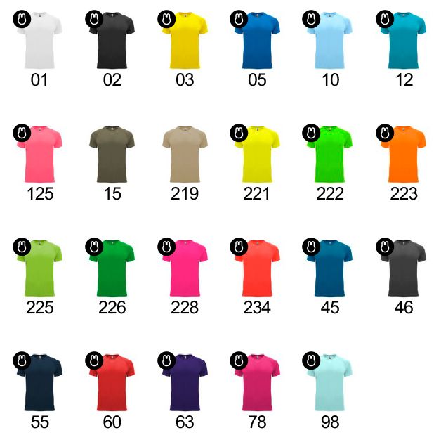 Camiseta Técnica Roly Bahrain