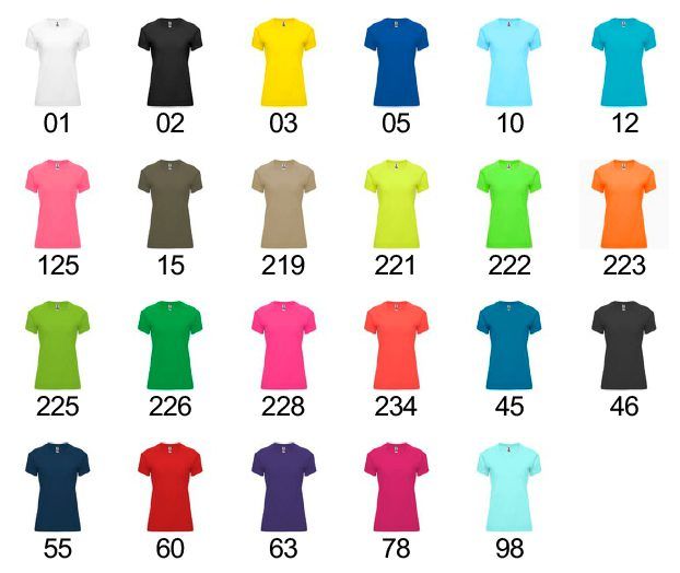 Camiseta Técnica Roly Bahrain Woman