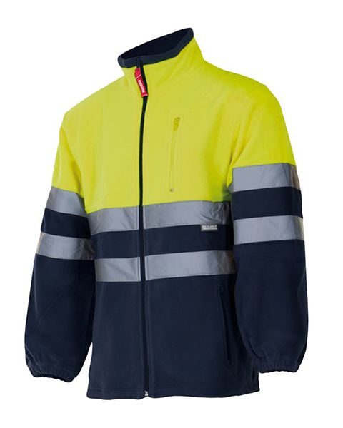 CHAQUETA POLAR BICOLOR VELILLA 183