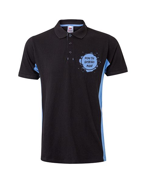 Polo Velilla Bicolor Manga Corta 105504